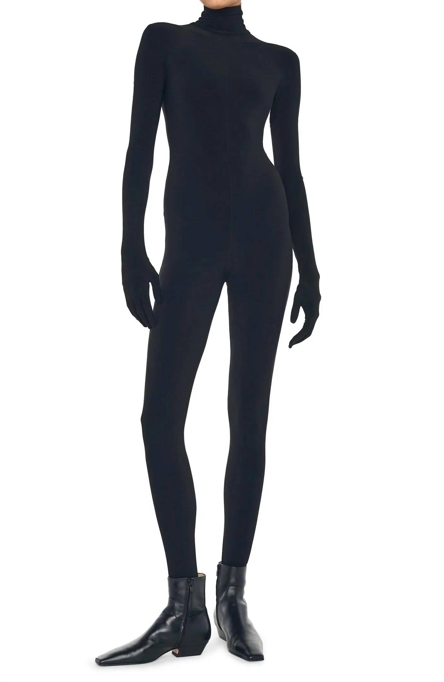 Norma Kamali - Turtle Catsuit With Footie