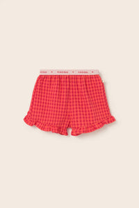Cozmo - Jud Gingham Cotton Shorts