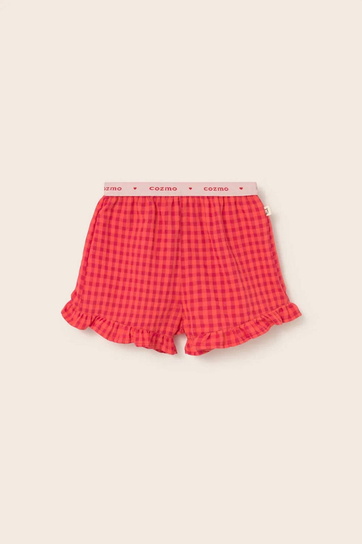 Cozmo - Jud Gingham Cotton Shorts
