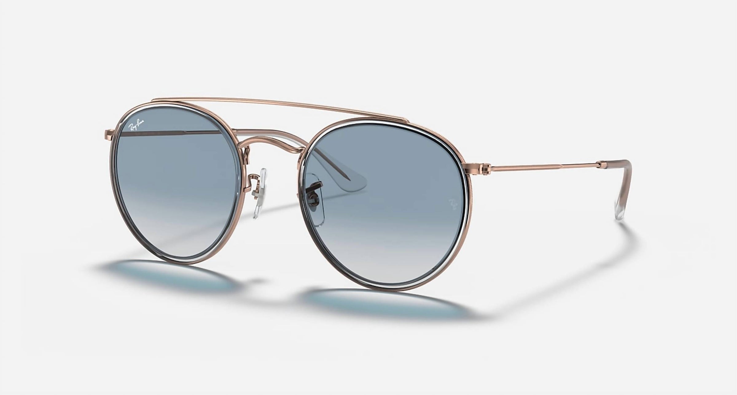 Ray Ban - Women's Rb3647n Round Double Bridge Sunglasses
