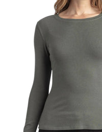 Mila Clothing - Long Sleeve Crew Top