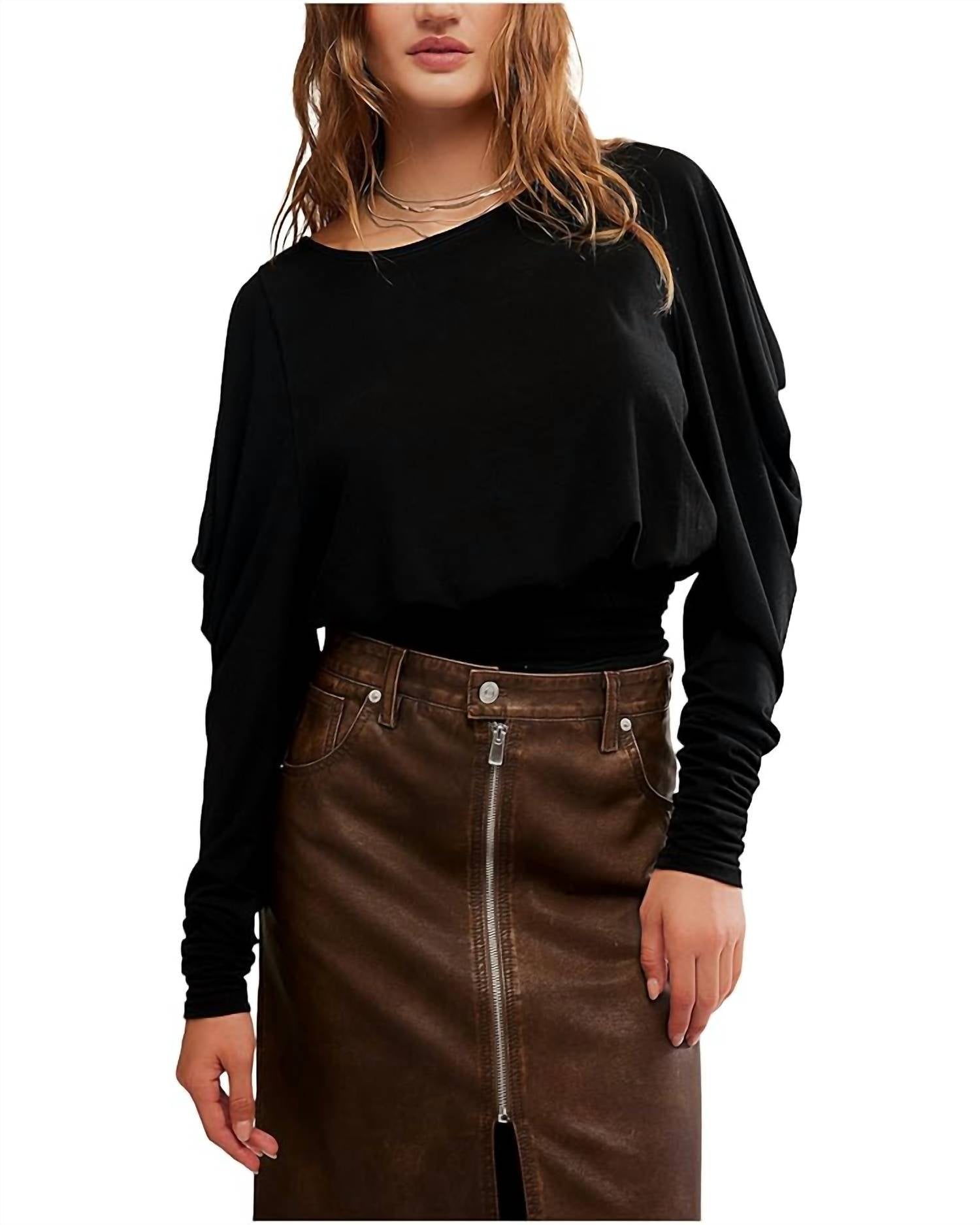 Free People - Moxie Longsleeve Top
