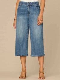 Democracy - Women's High Rise Relaxed Capri Jeans