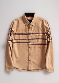 Iron & Resin Men's Upland Shirt in tan - men's shirt