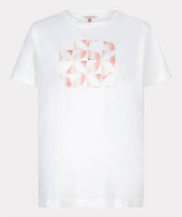 Esqualo - Tama Blocks Print T-shirt