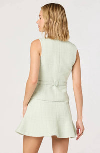 Astr - Kelson Belted Tweed Vest