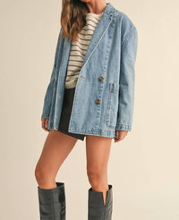 Mimosa - Oversized Blazer Top