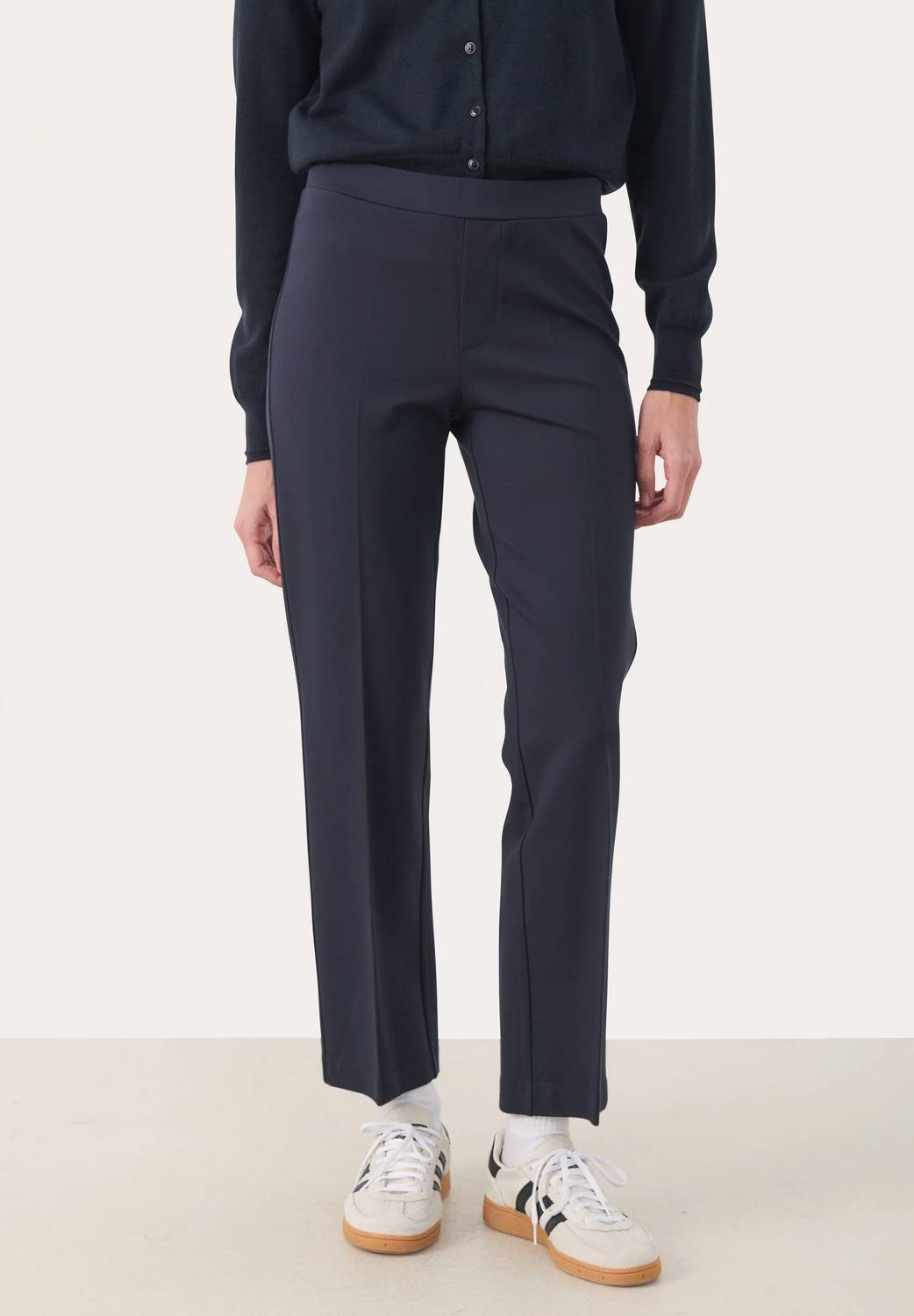 Part Two Ponta Trouser in dark navy - women's pants