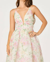 Astr - Janna Floral Midi Dress