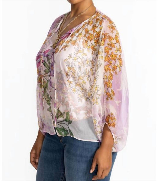 Johnny Was - Women's Harlyn Button Front Blouse Plus