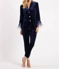 Jude Connally - Lucia Stretch Velvet Pants