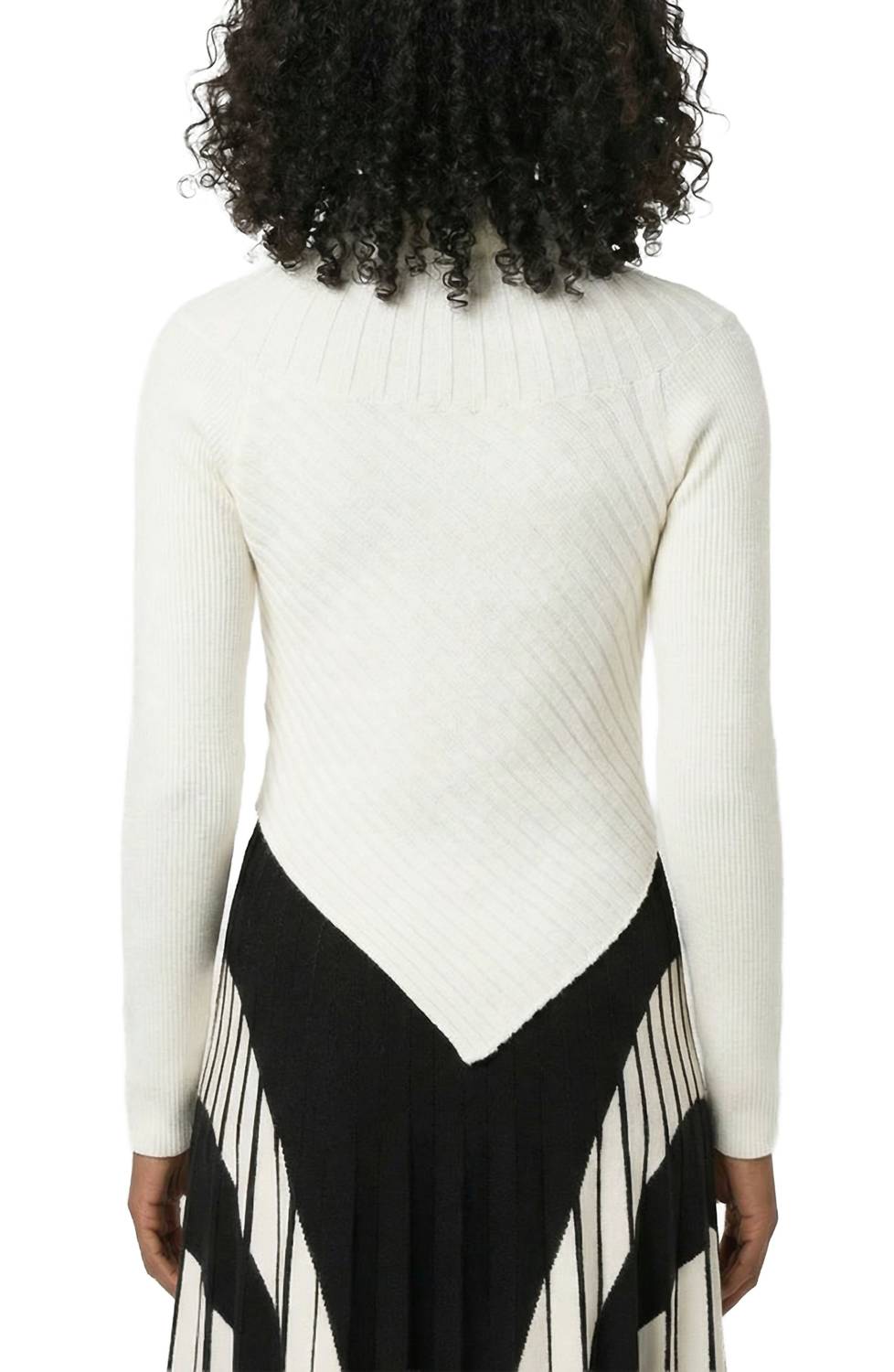 Area Stars Women's Ursula Top in ivory - women's long sleeve top - view 4