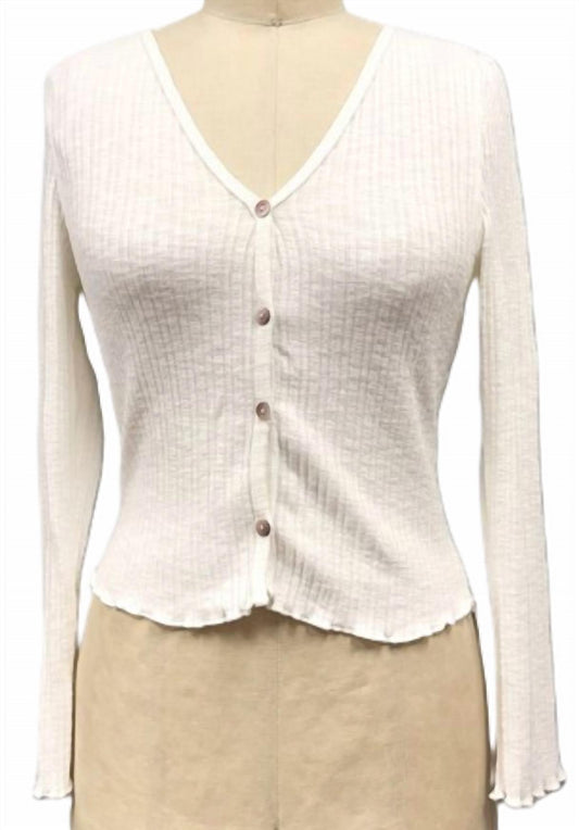 Paparazzi - Poor Boy Crop Cardigan