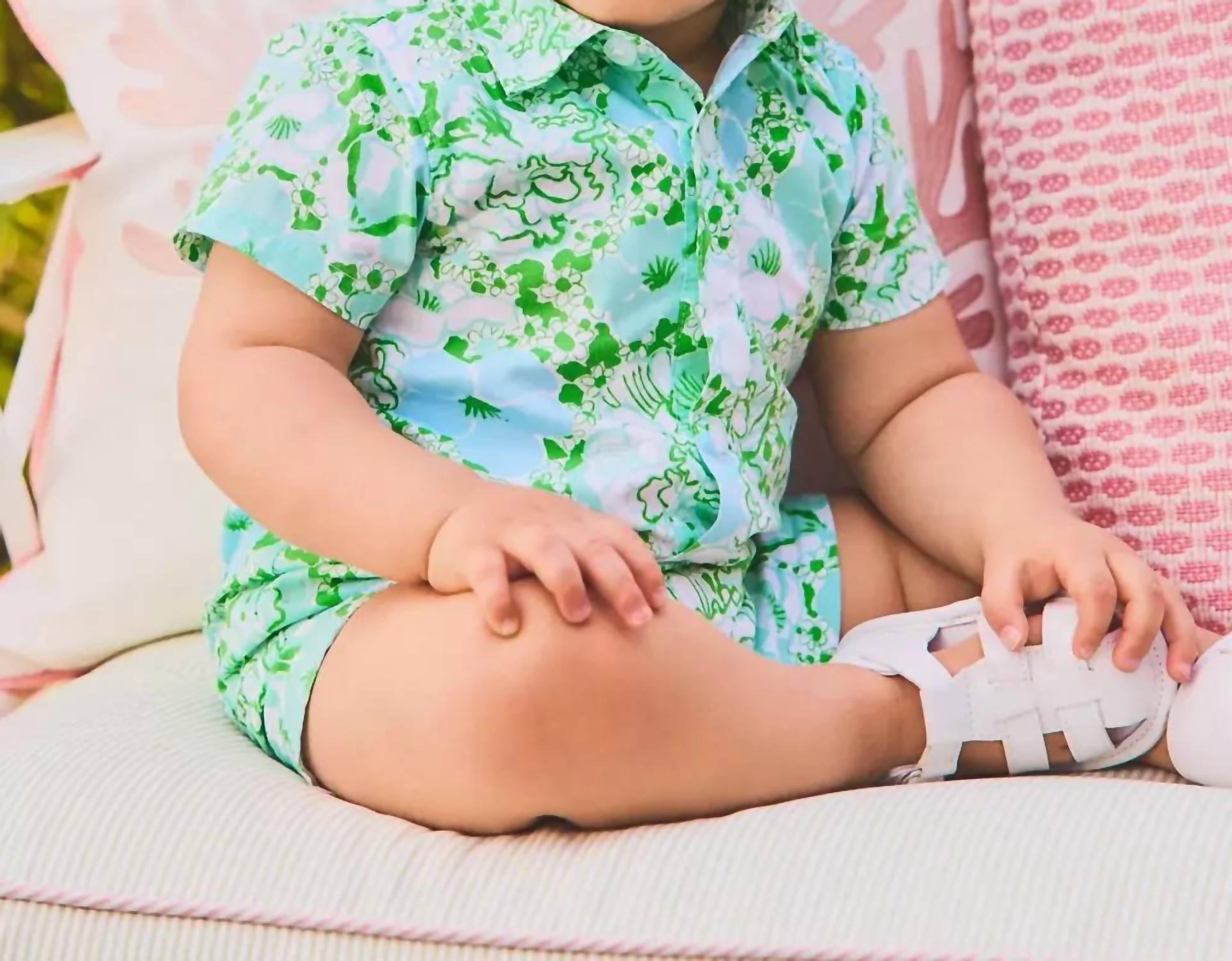 Lilly Pulitzer - Boys Janie And Jack Infant Lavi Romper