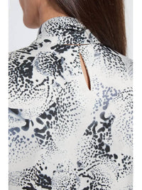 Lysse - Onyx Embellished Mock Neck Top