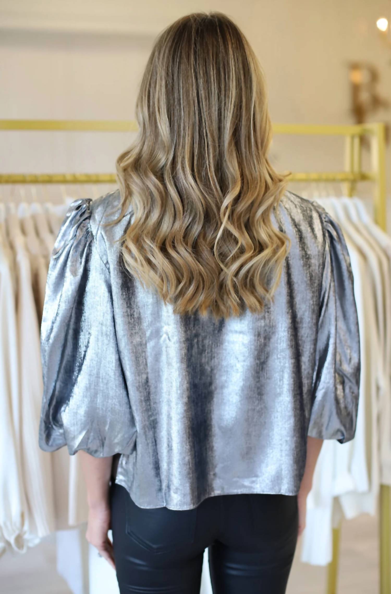 S'Edge - Puff Sleeve Top