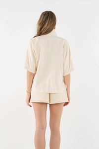 Emily Mccarthy - Bonny Button Front Top