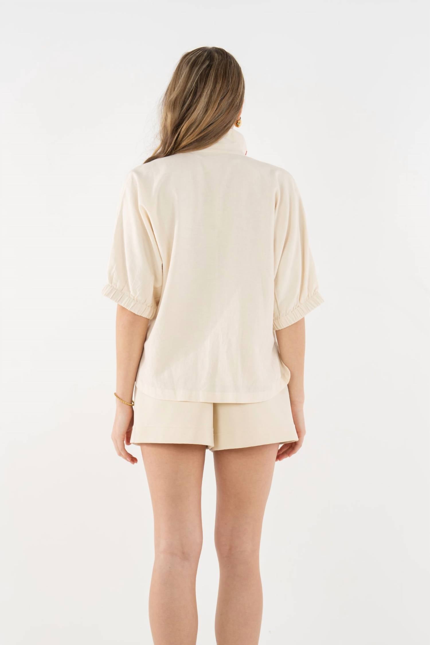 Emily Mccarthy - Bonny Button Front Top