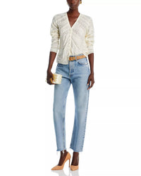 Loveshackfancy - Tandra Romantic V-neck Blouse