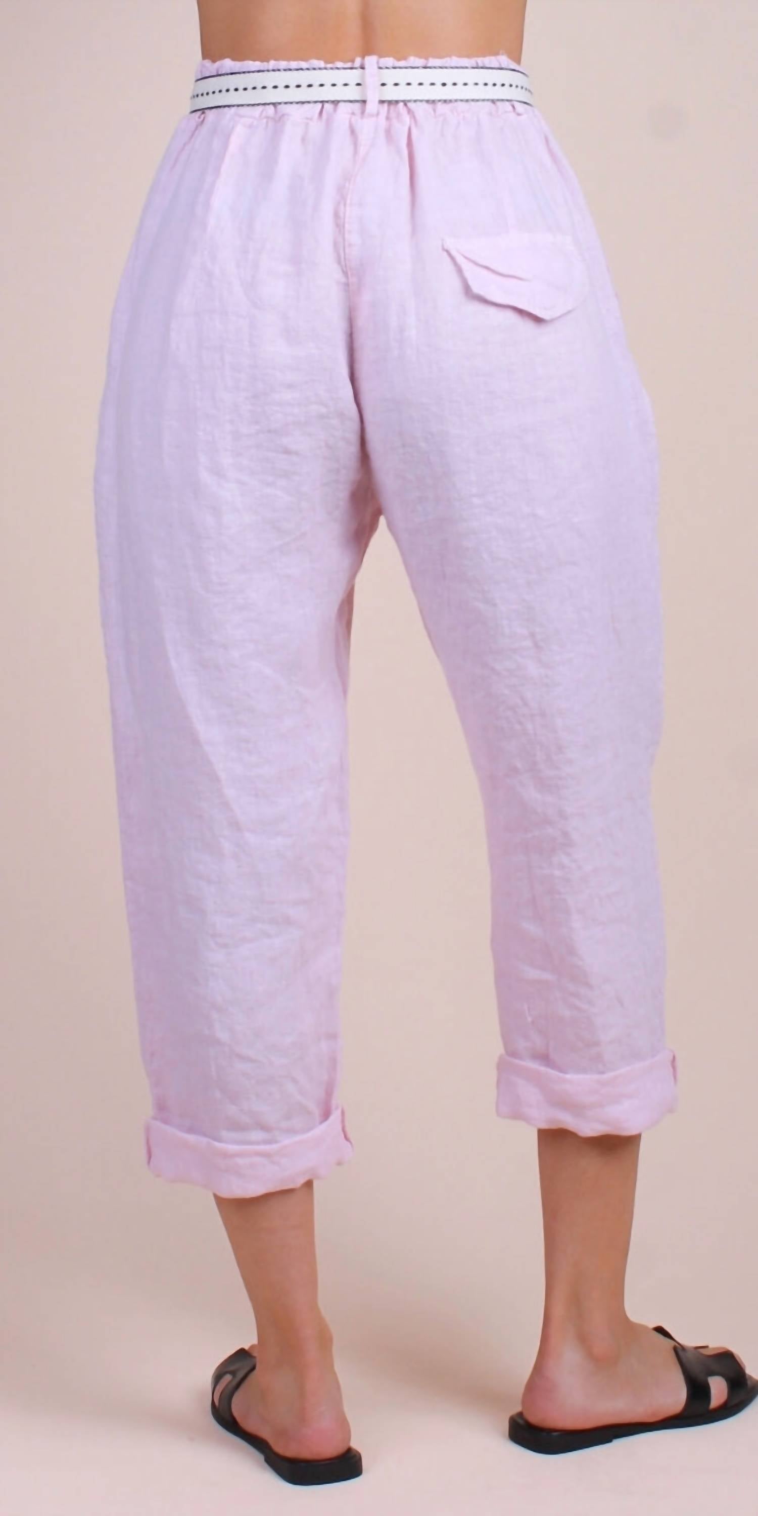 Gigi Moda - Vivace Linen Jogger