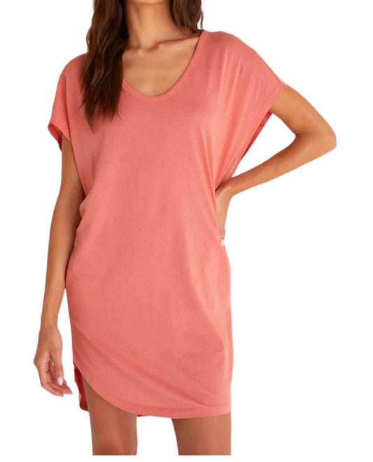 Z Supply - Organic Scoop Neck Mini Dress