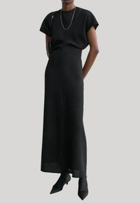 Toteme - Women's Slouch Waist Wool Dress