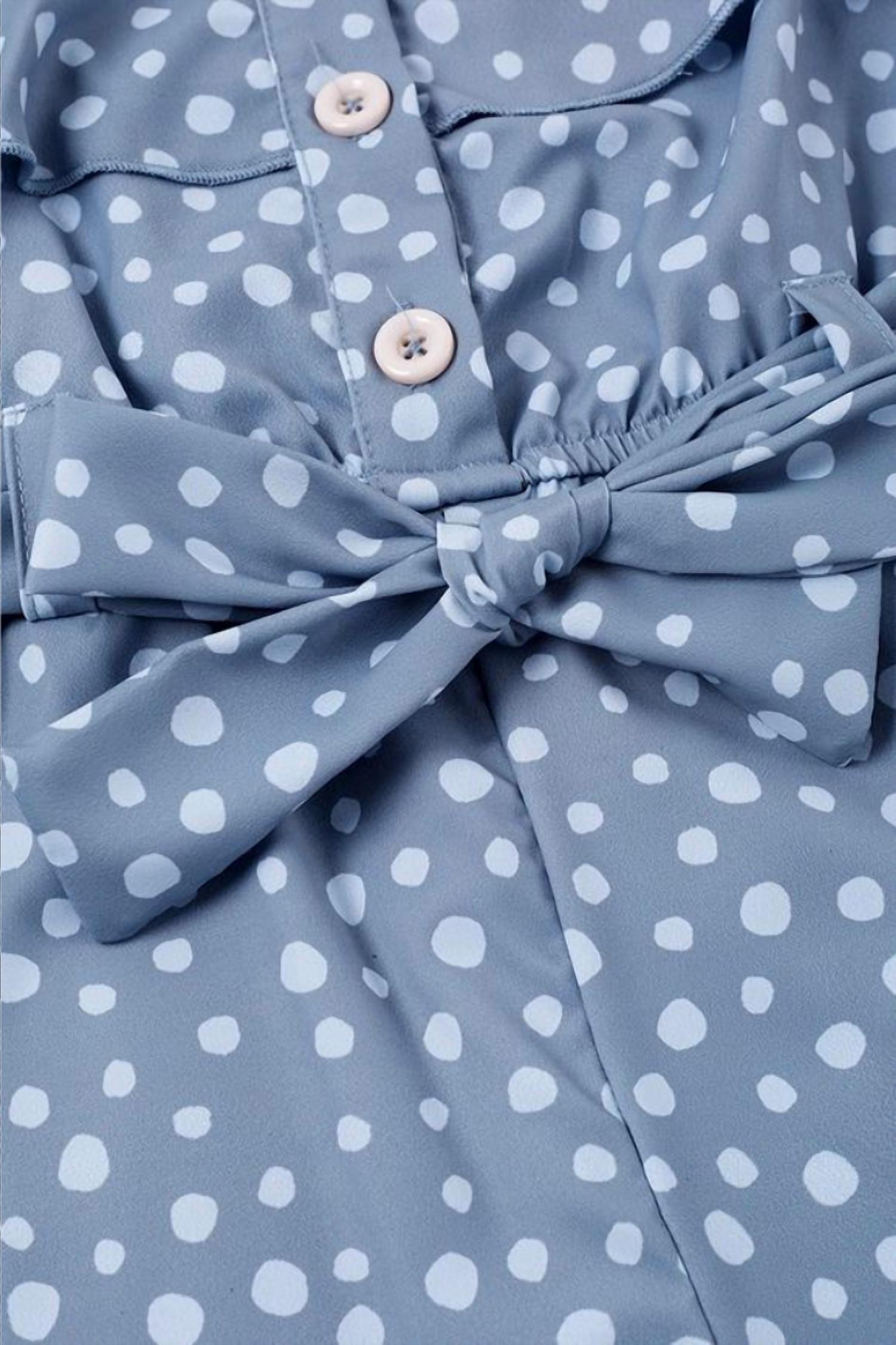 Honeydew - Girl's Dot Ruffle Jumpsuit Mommy & Me
