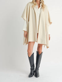 Sadie & Sage - Lisha Belted Poncho