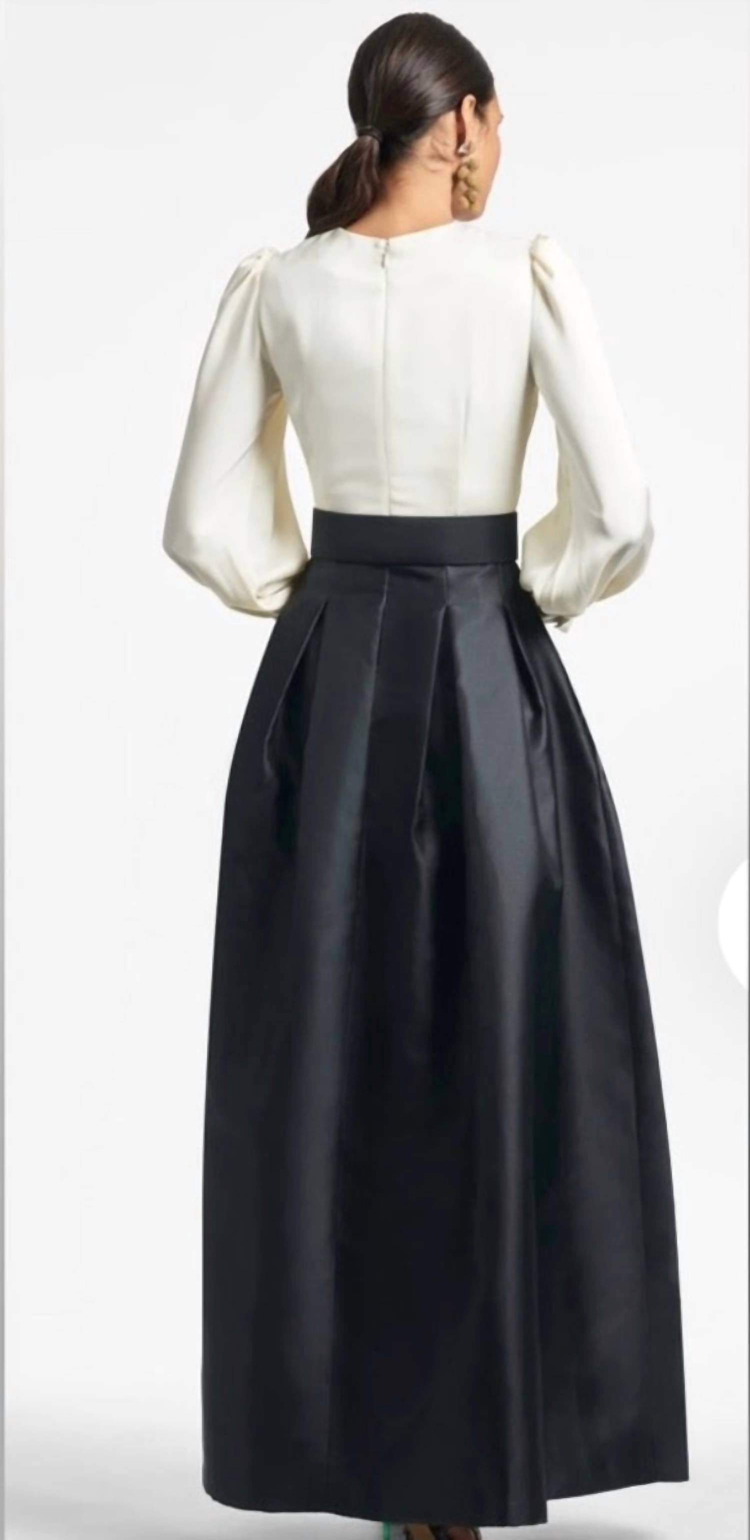 Sachin & Babi - Zoe Colour-block Gown