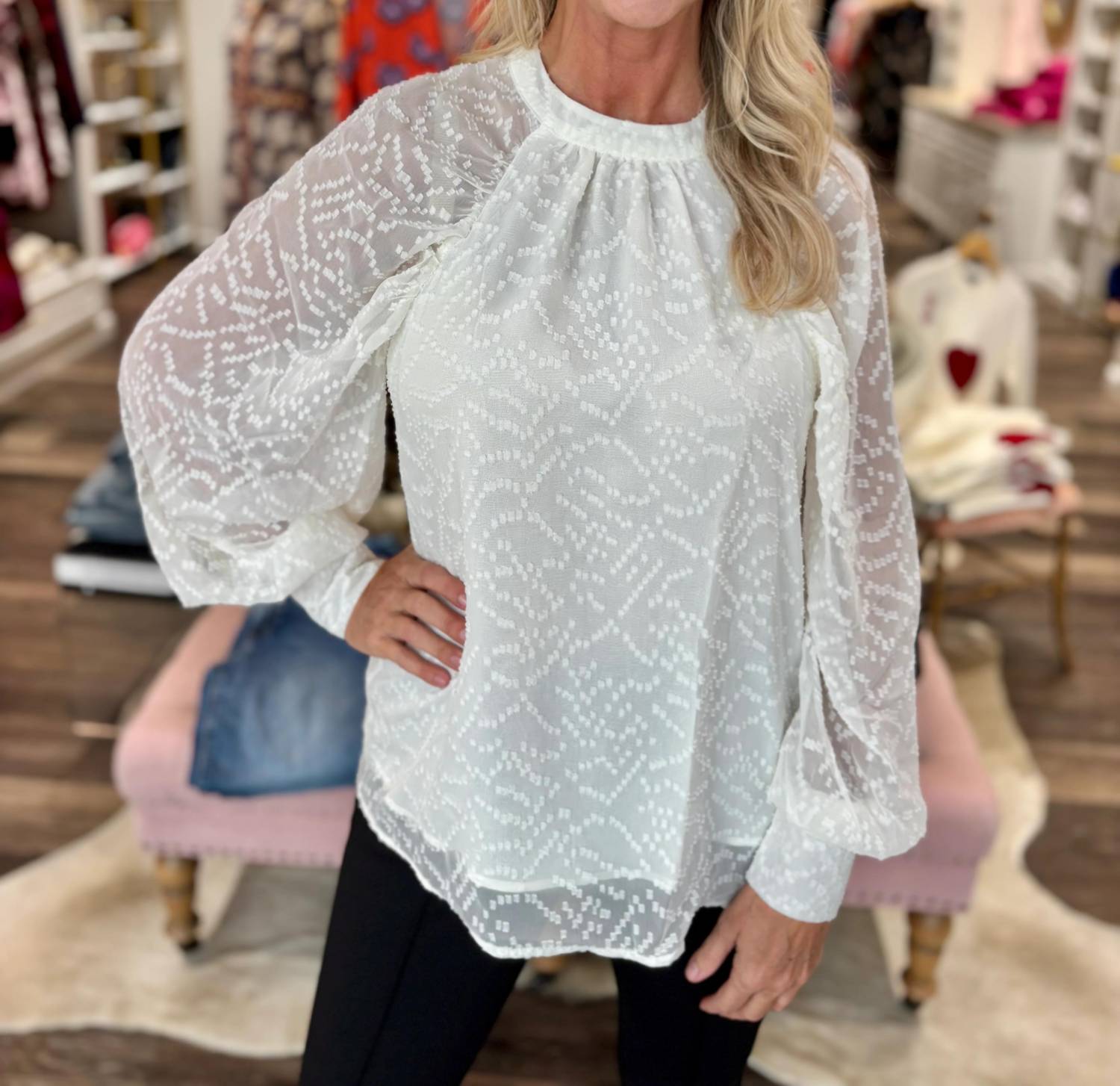 Mary Square - Veronica Top