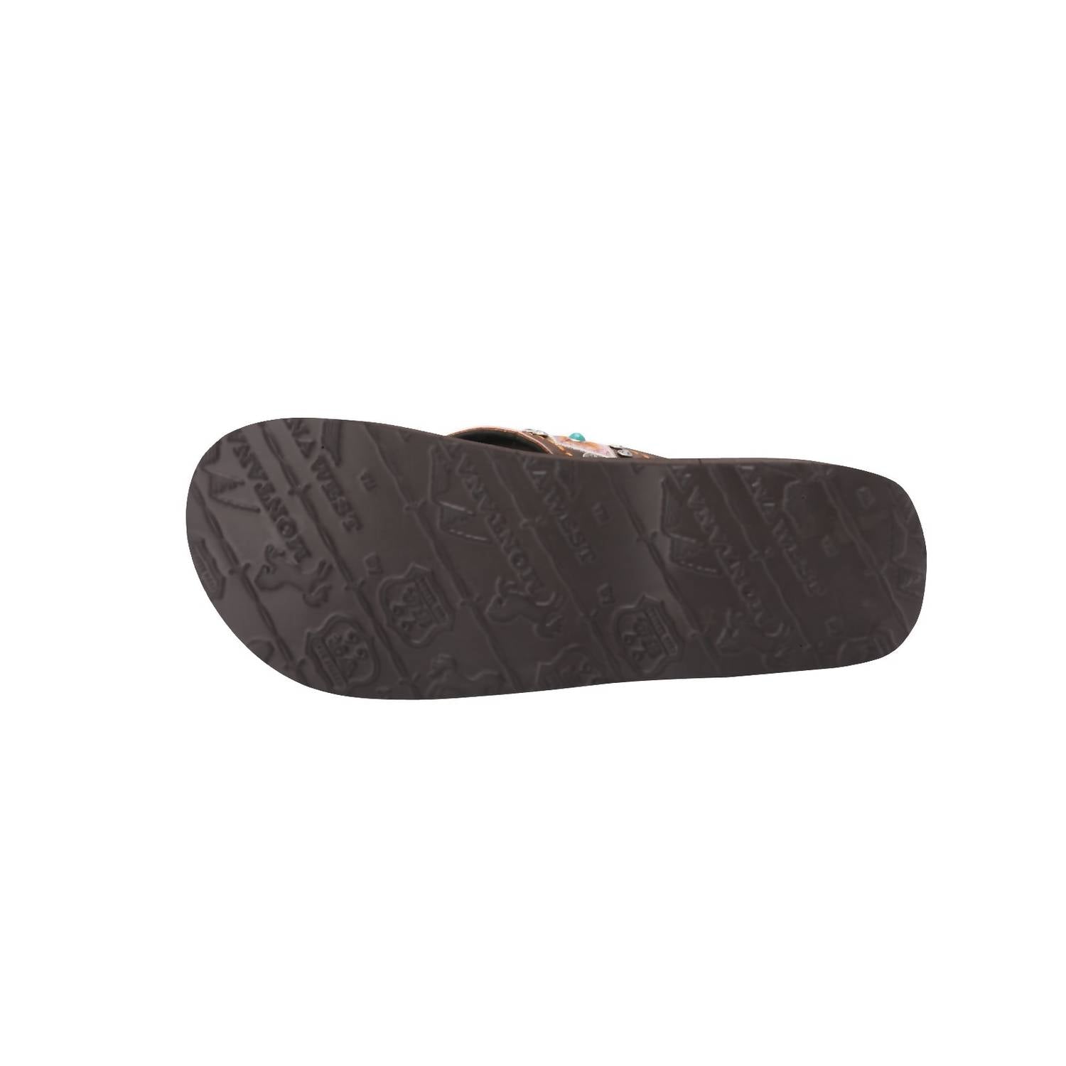 Montana West - Women's Mandala Wedge Flip Flop