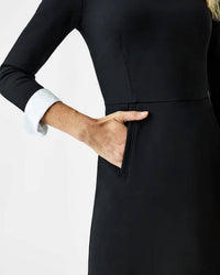 Spanx - Perfect A-line Quarter Sleeve Mini Dress