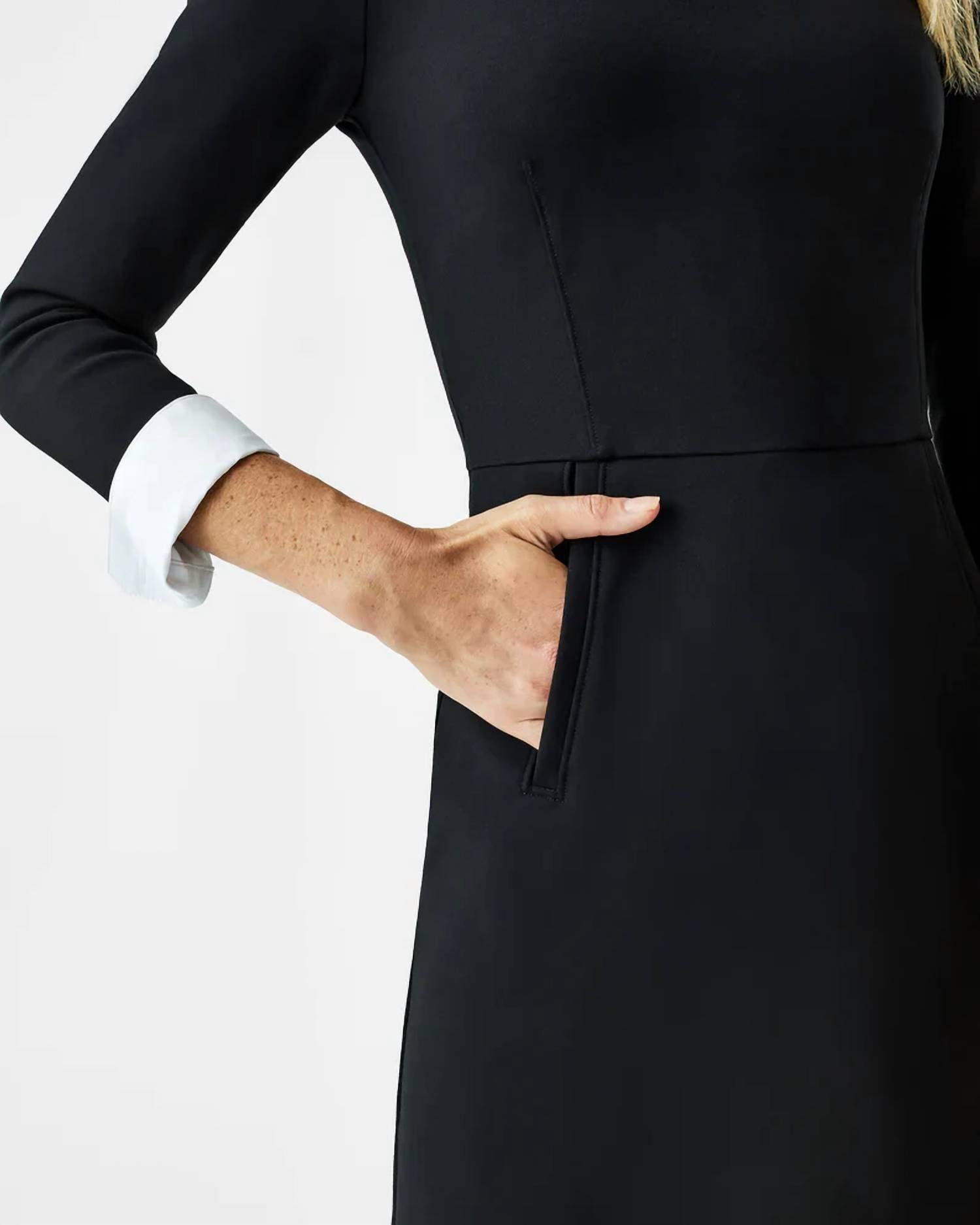 Spanx - Perfect A-line Quarter Sleeve Mini Dress