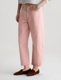 Ag Jeans - Hattie Crop High-rise Barrel Jeans