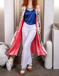 Paparazzi - Charmeuse Kimono With Lining
