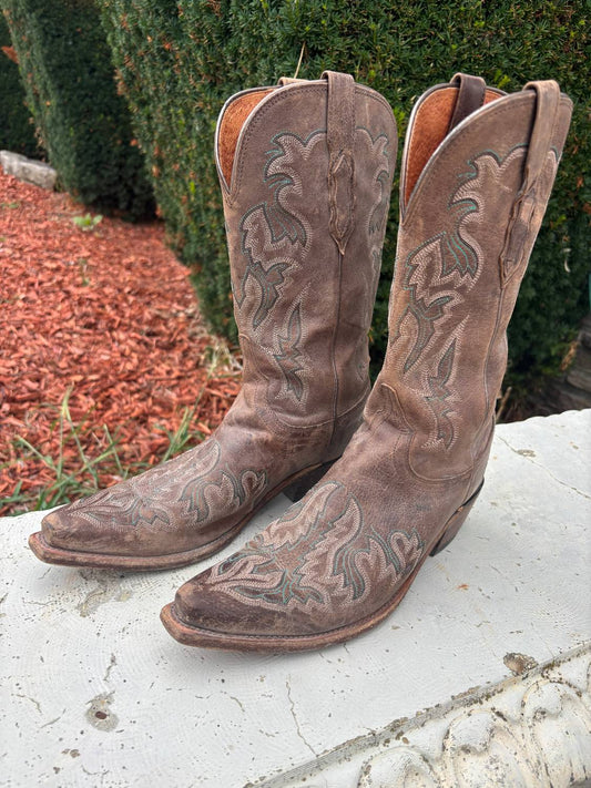 Lucchese - Women’s Leather Western Boot
