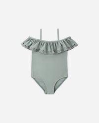 Rylee + Cru - Kids' Off-the-shoulder One-piece