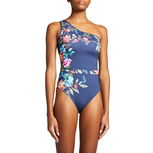 Bloom One Shoulder One Piece Swimsuit