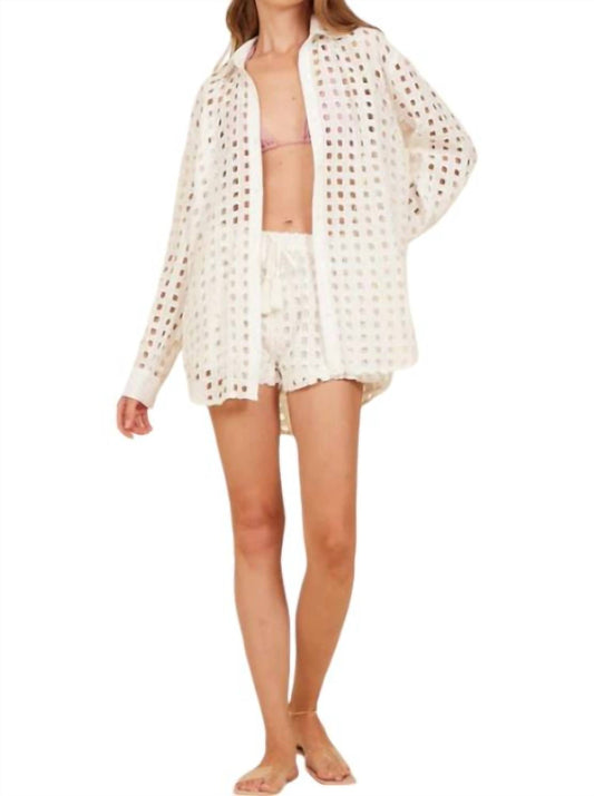 Surf Gypsy - Box Eyelet Cover Up