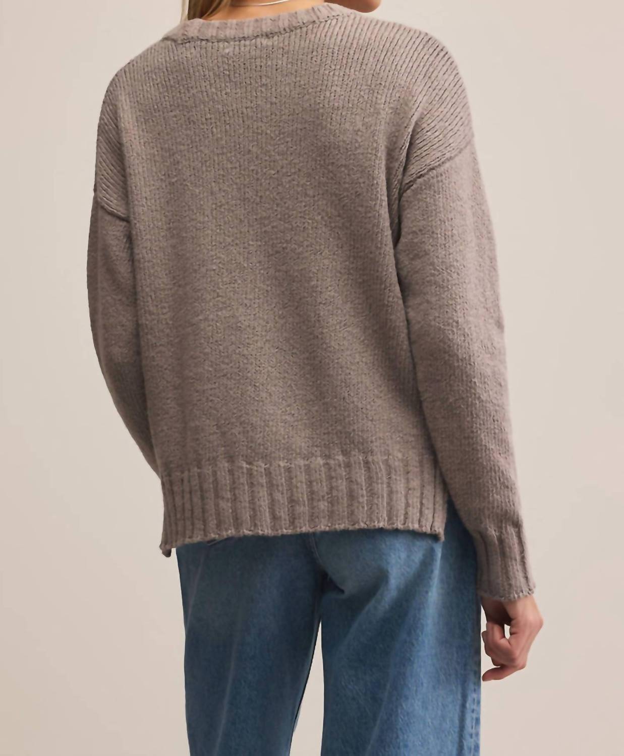 Z Supply - Beck Textured Crewneck Sweater