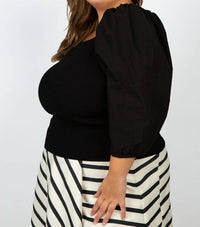 Tanya Taylor - Leila Puff Sleeve Top - Plus