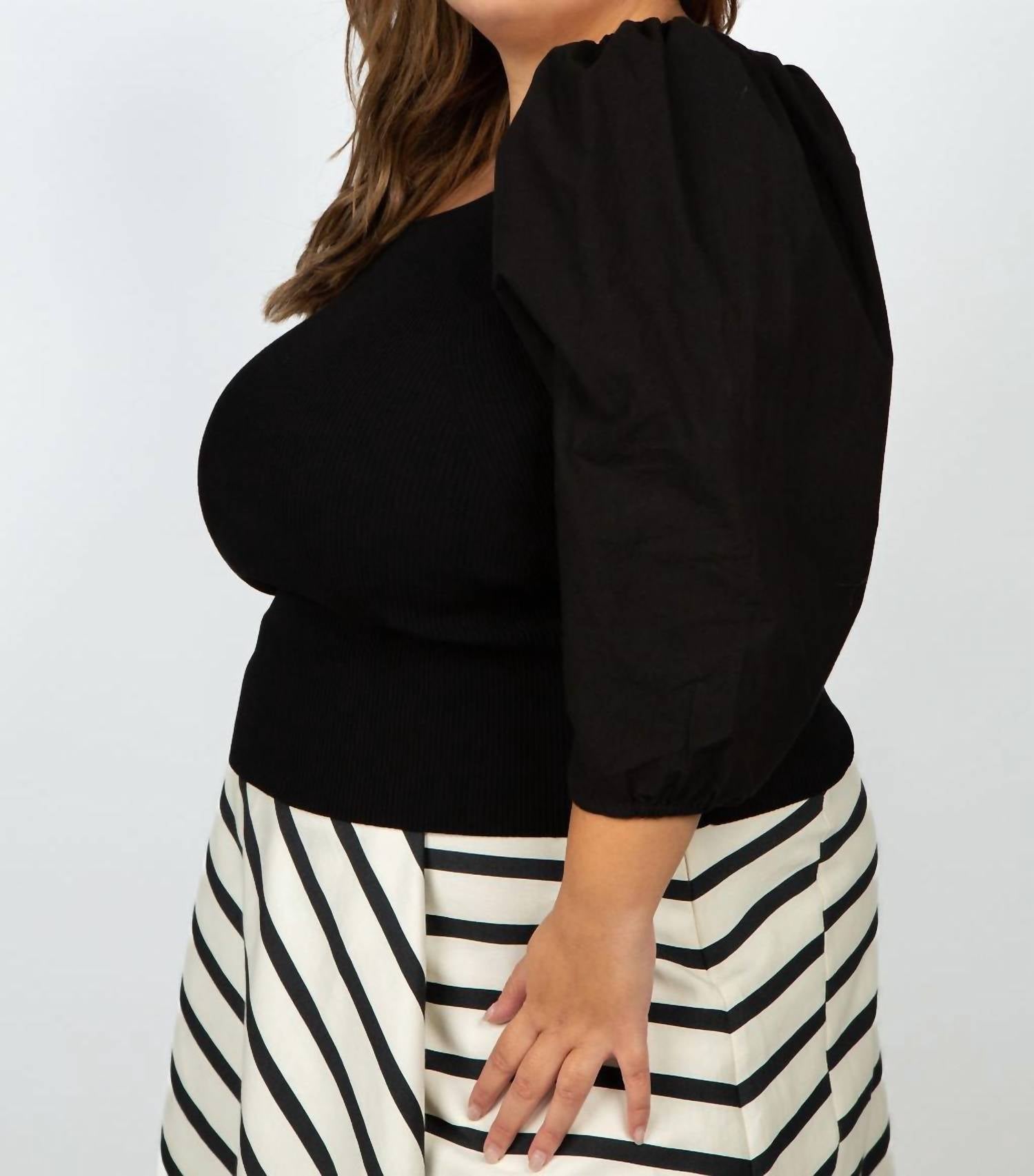 Tanya Taylor - Leila Puff Sleeve Top - Plus
