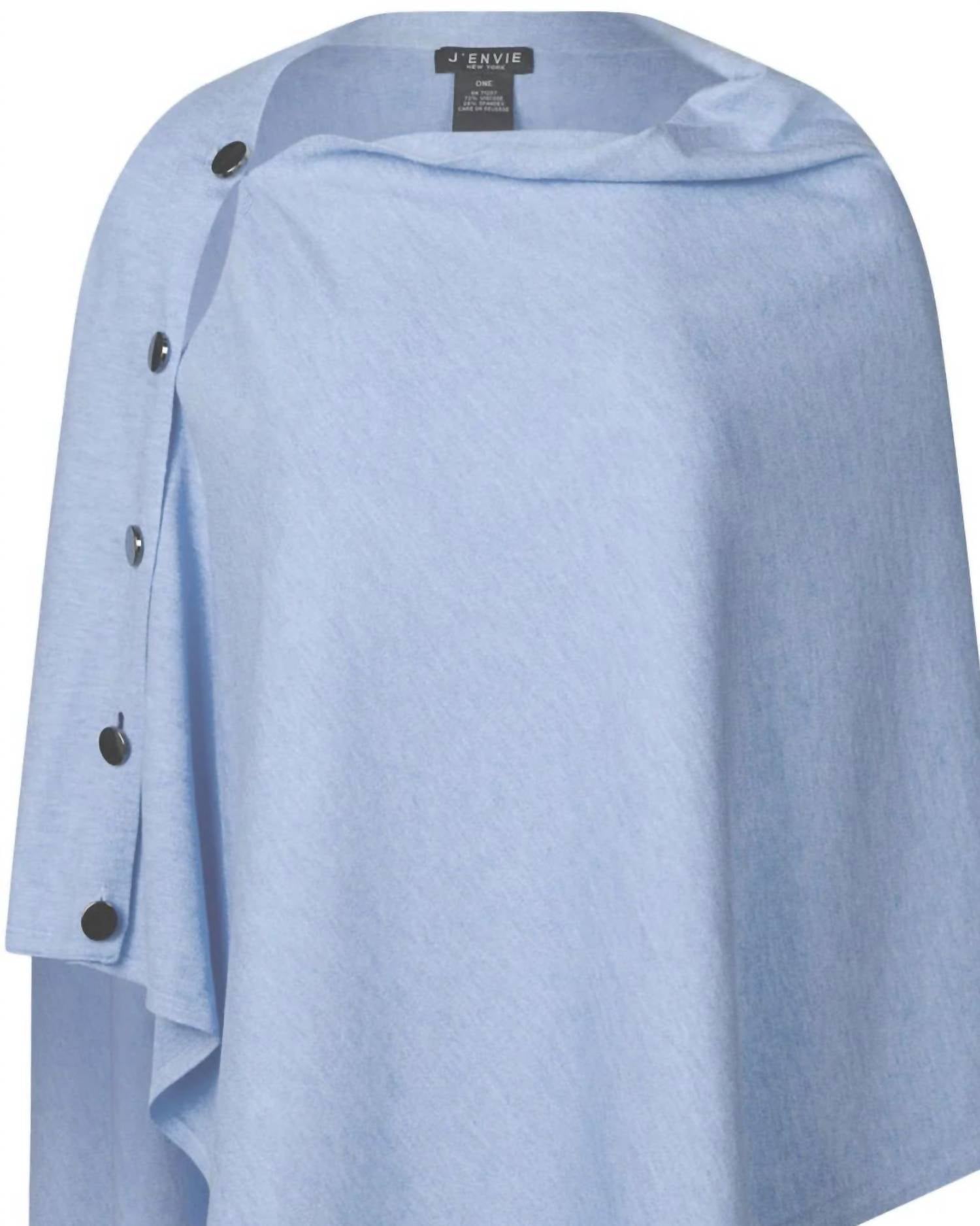 J'Envie/Eli - Women's Luzern Side-button Poncho