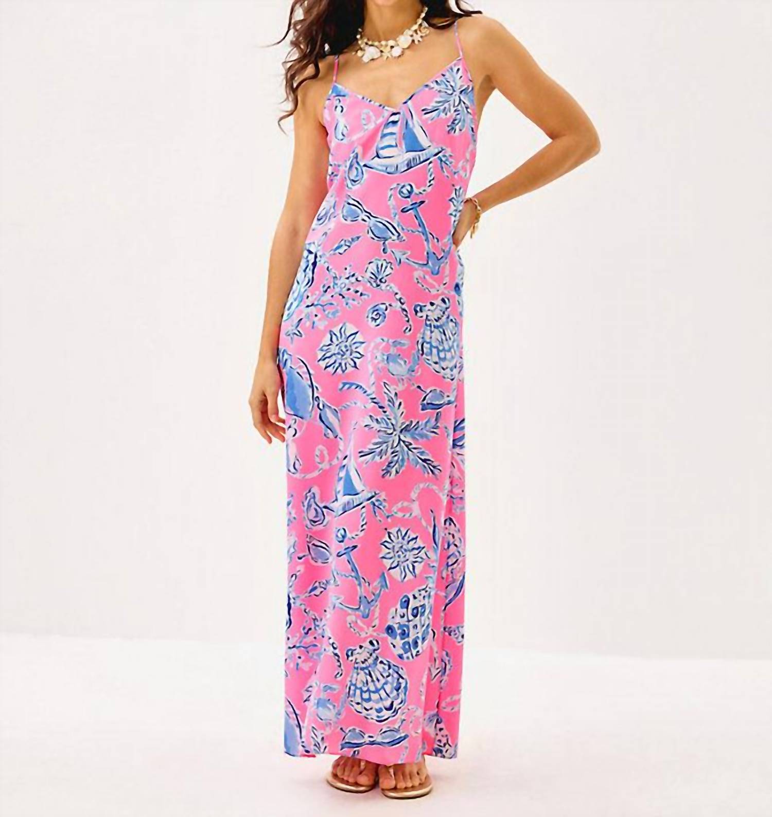 Lilly Pulitzer - Verica Silk Maxi Dress