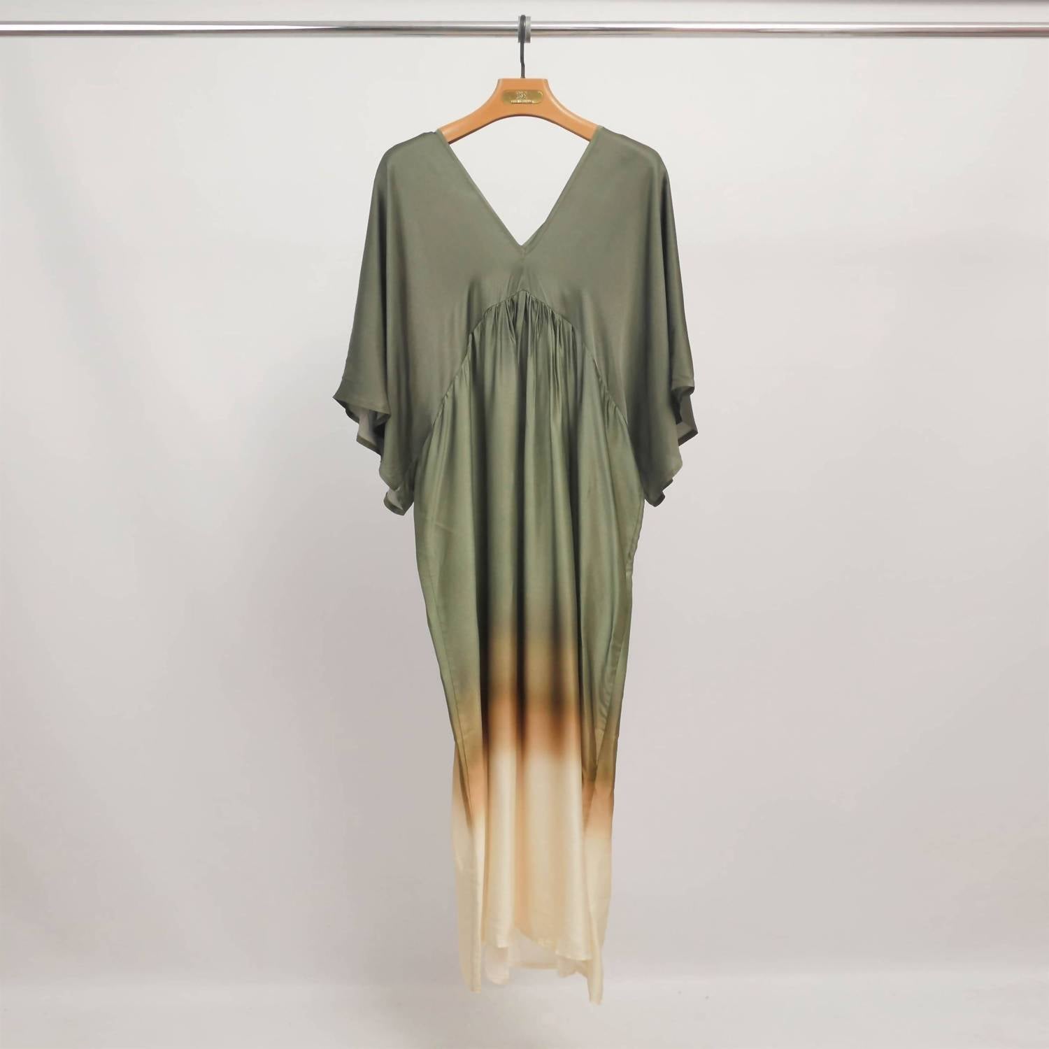 Cécile Wang - Women's Flowy Ombre Dress