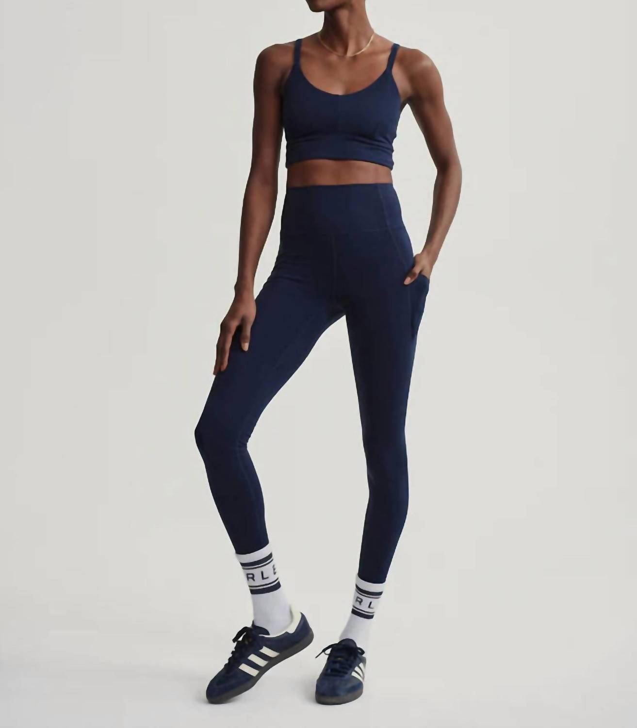 VARLEY Shape High Pocket Legging in dark sapphire 1 - women's pants