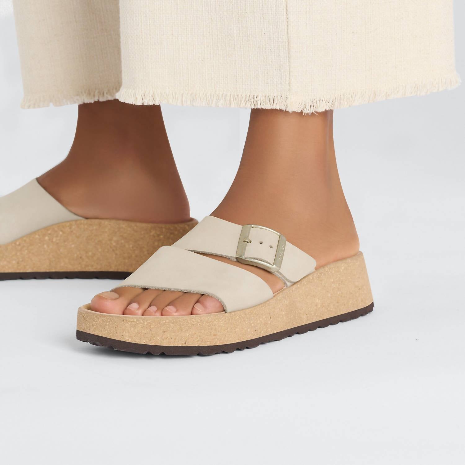 Birkenstock - Women's Almina Nubuck Leather Sandals
