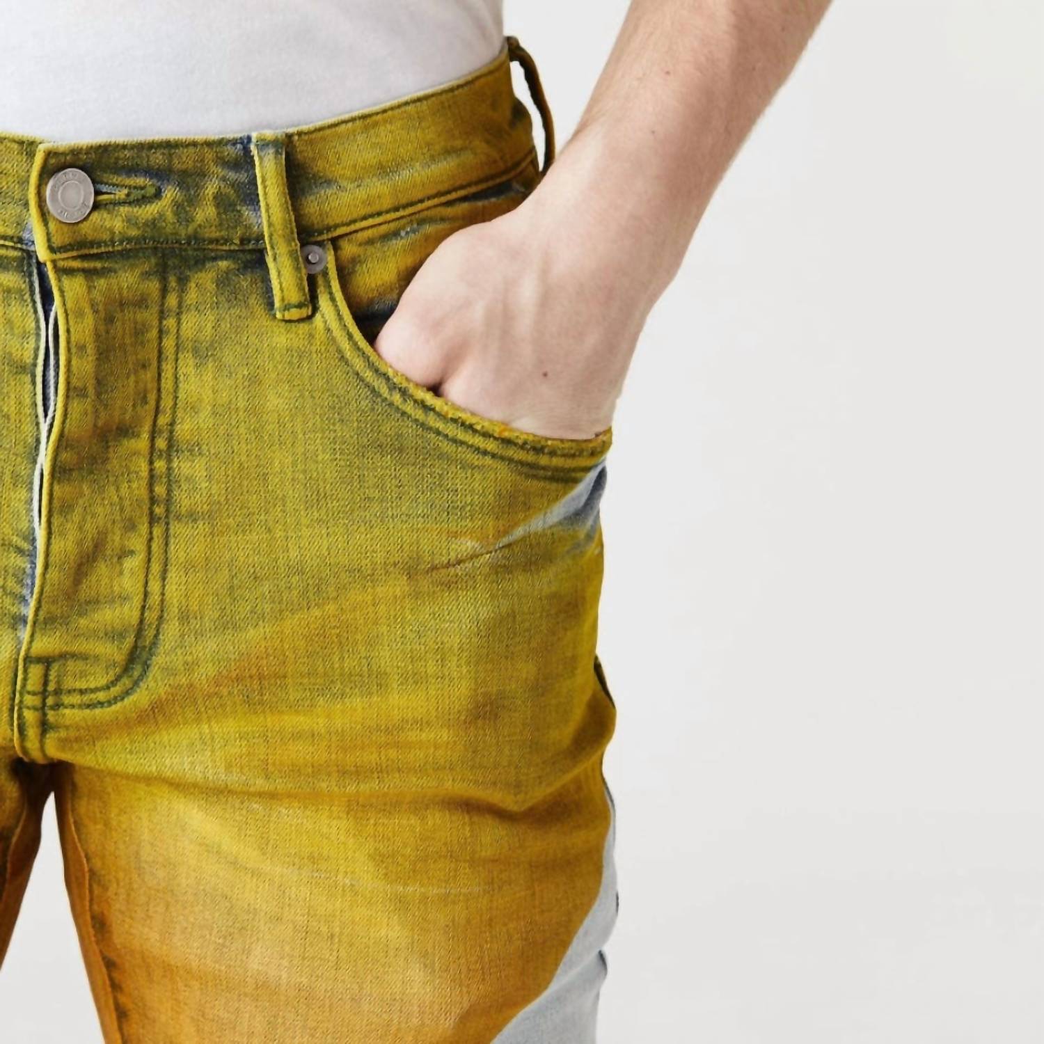 Purple Brand - Purple Brand Multi Bright Color Coated Diagonal Jean