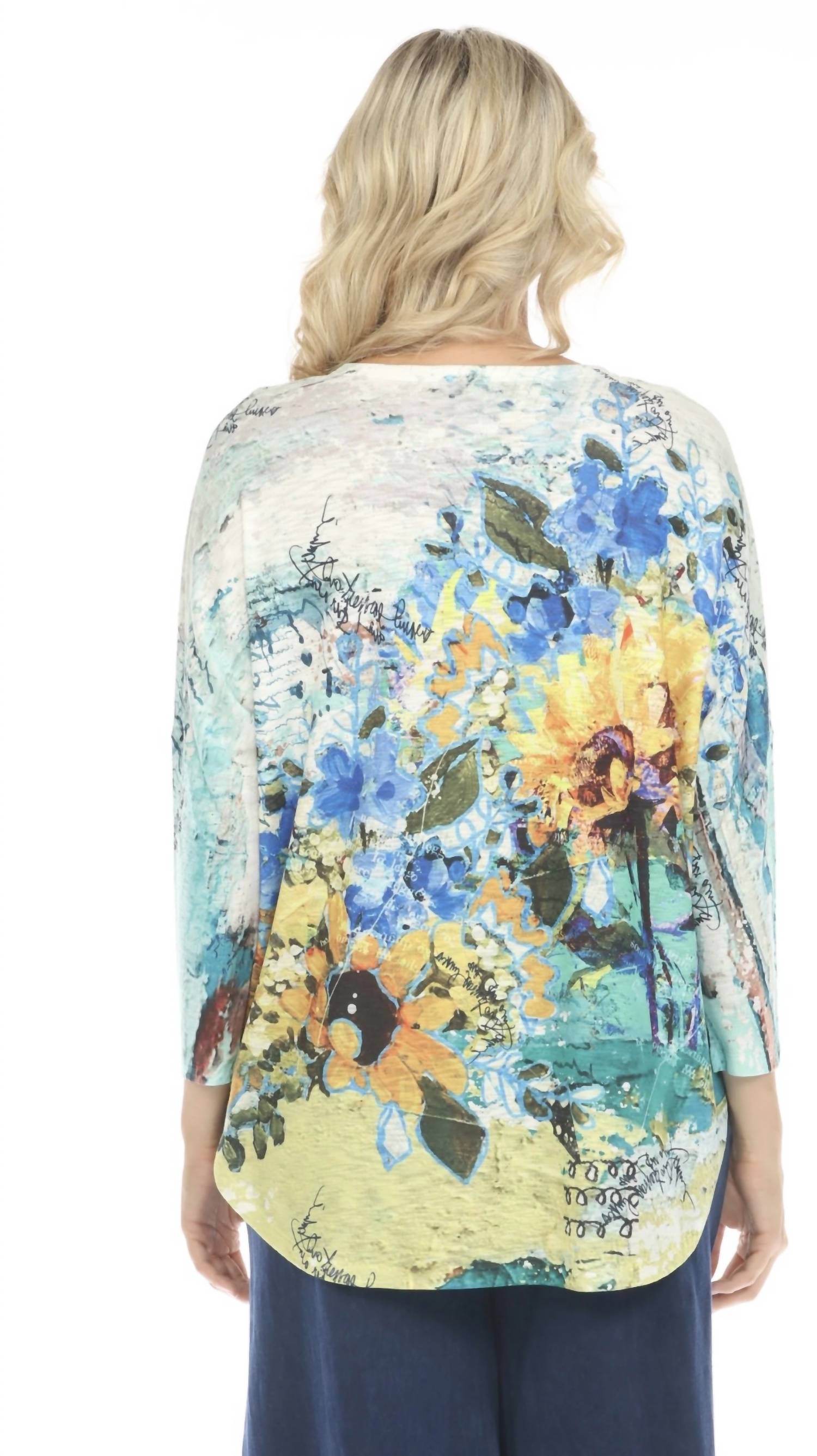 Inoah - sunflower notes sweater