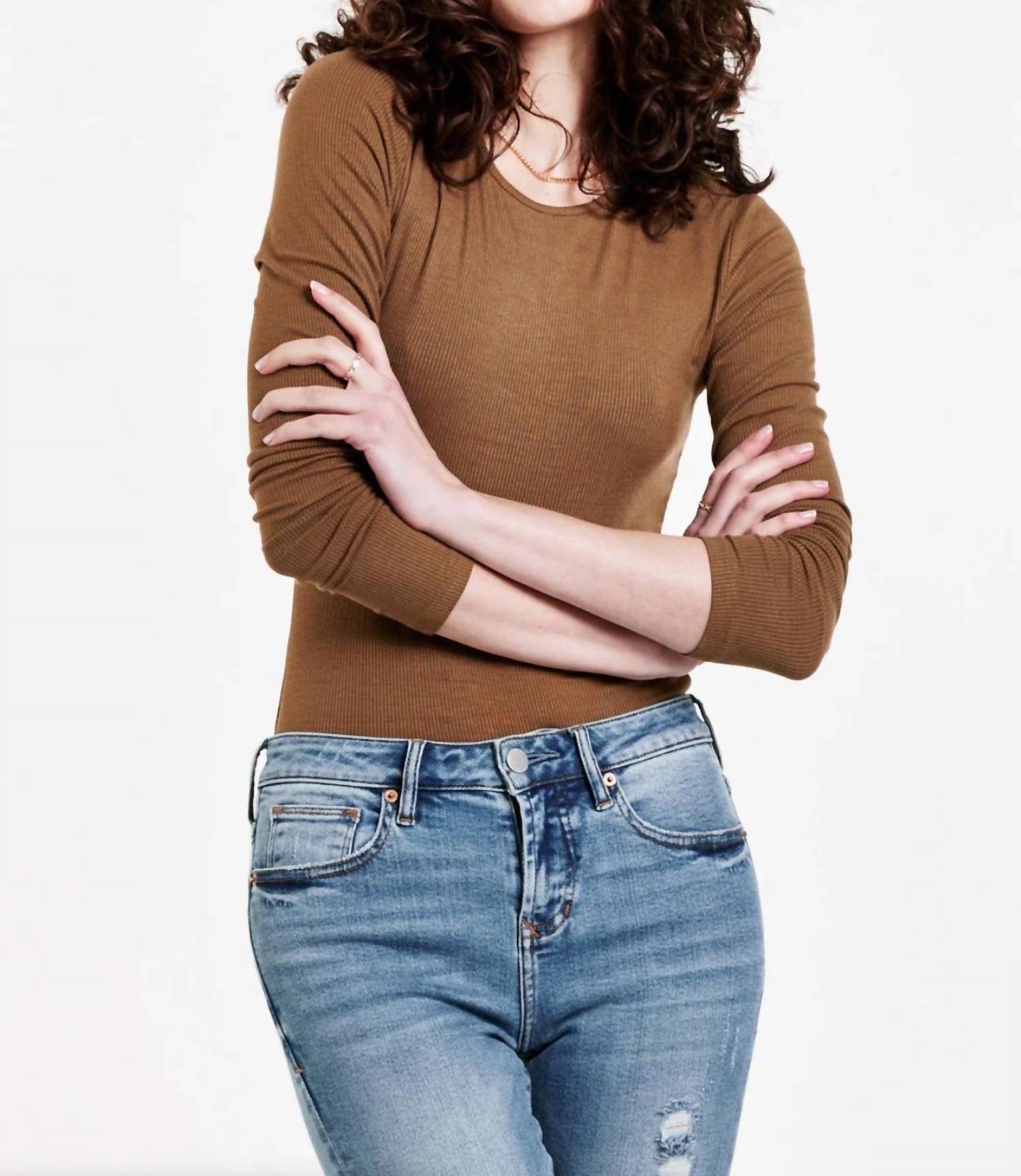 Gisele Tahiti Mid Rise Skinny Jean